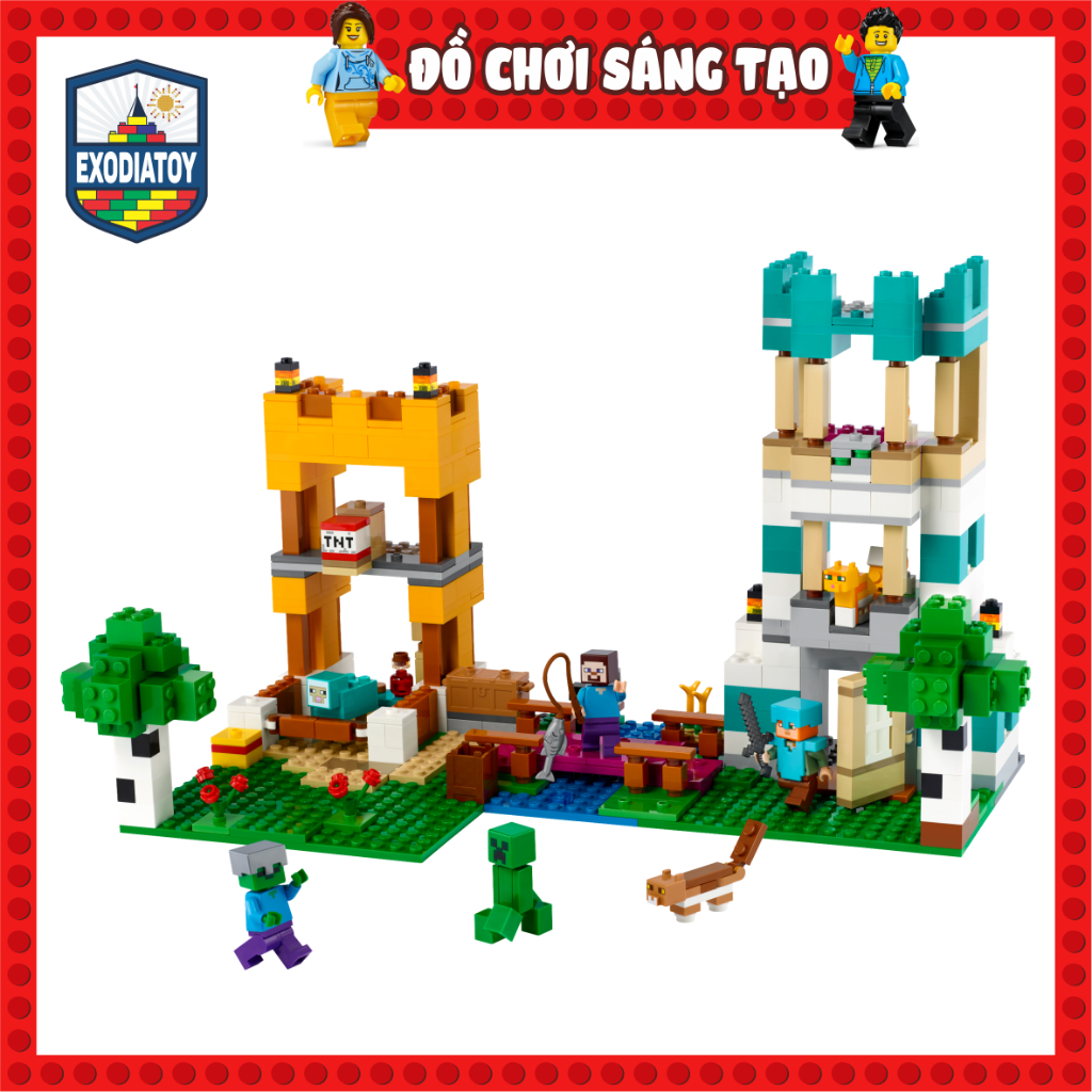 Mô hình đồ chơi My World Bộ Mô Hình Sáng Tạo : The Crafting Box 4.0 - BELA 31249