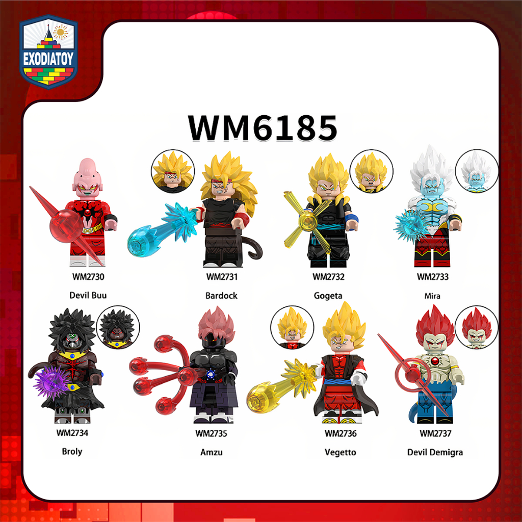 Mô hình nhỏ Nhân vật Dragon Ball Xenoverse : 7 viên ngọc rồng - Đồ Chơi Sáng Tạo - WM6185