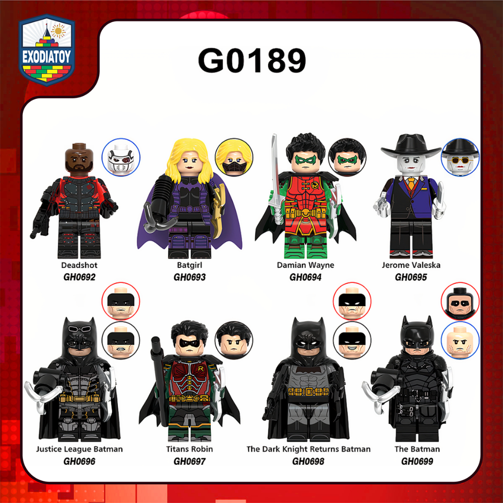 Mô hình nhỏ DC Comics Nhân vật Siêu anh hùng Batman: Legends of the Dark Knight - XINH G0189