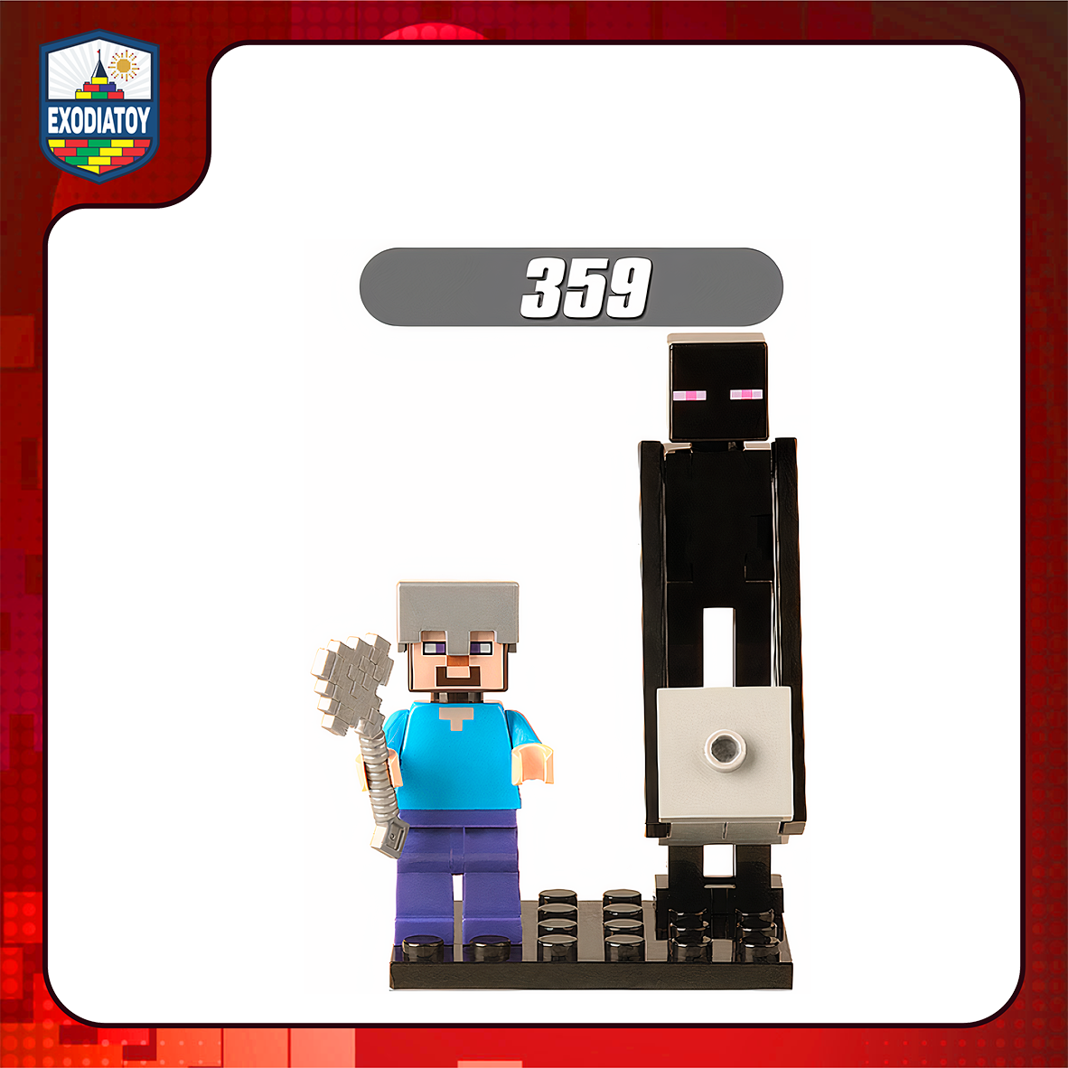 XH359 : Steve & Enderman