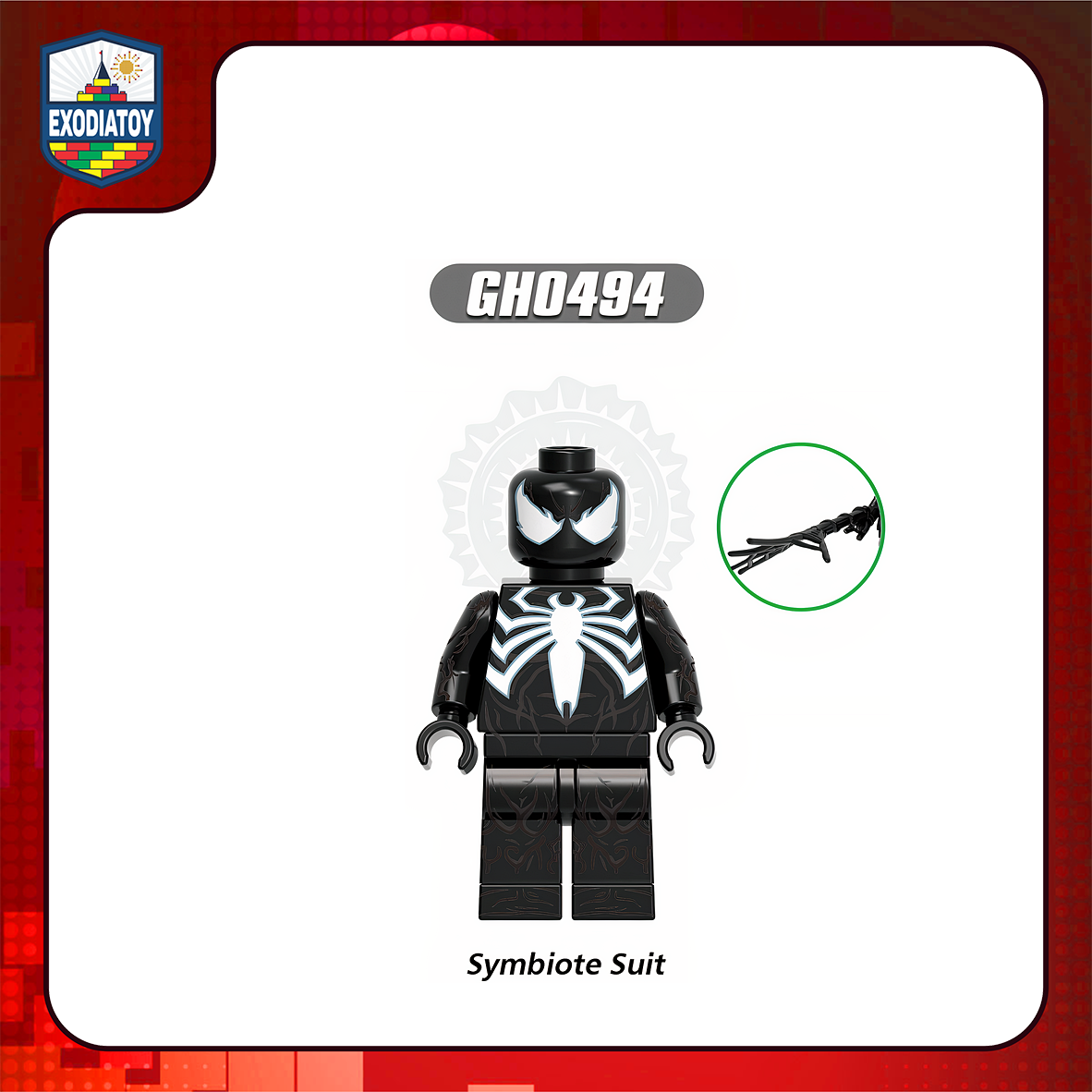 GH0494 : Spider-man (Symbiote suit)